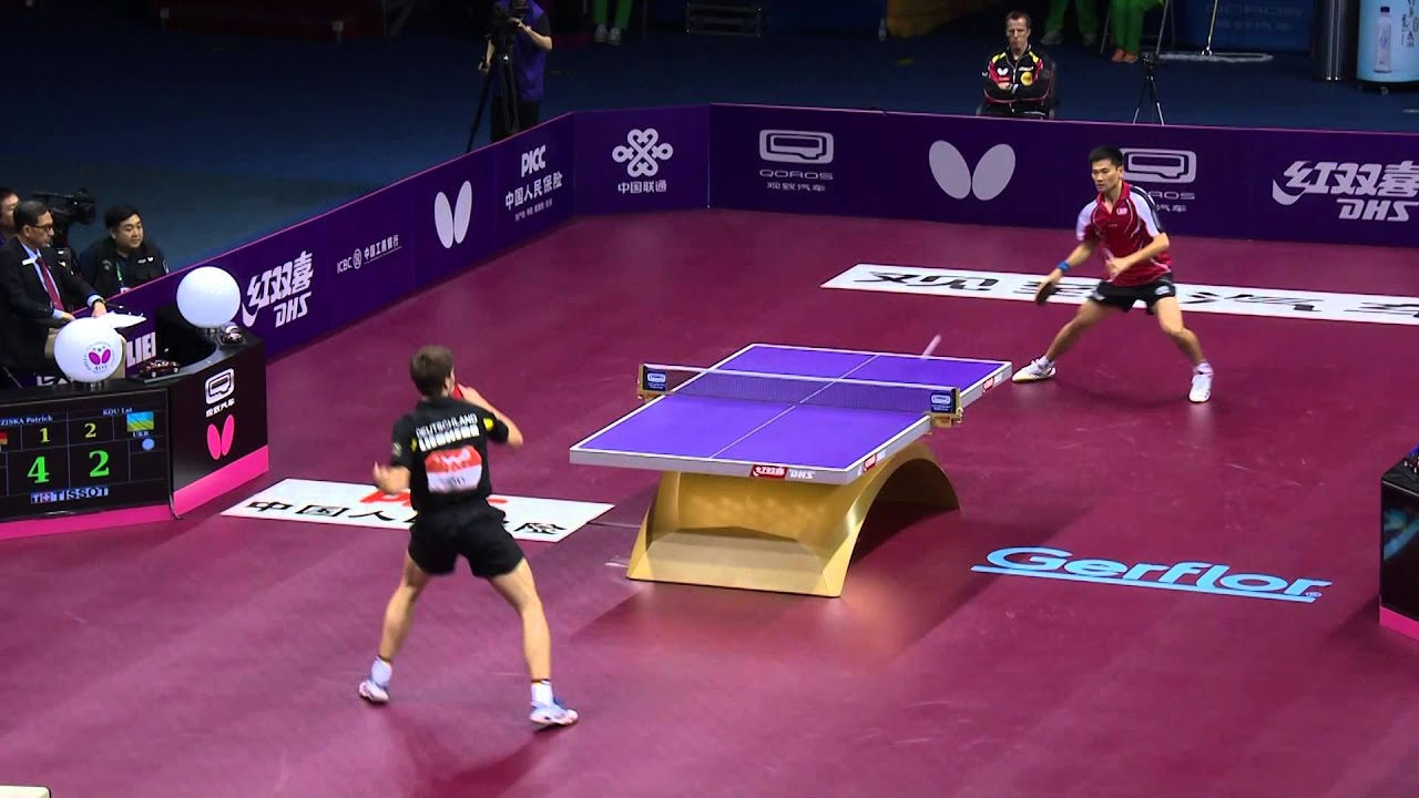 2015 WTTC MS-R16 Patrick Franziska - Kou Lei (full match|short form in HD)