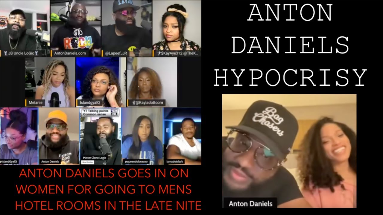 ANTON DANIELS HOTEL HYPOCRISY : ACCORDING TO HIM... MICCA SHOULD NOT HAVE BEEN IN HIS HOTEL ROOM