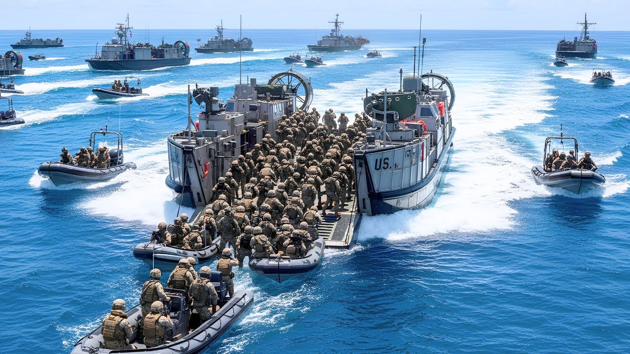 Venezuela Shocked! Thousands Of Elite U.S. Military Troops Land In Caribbean Waters!