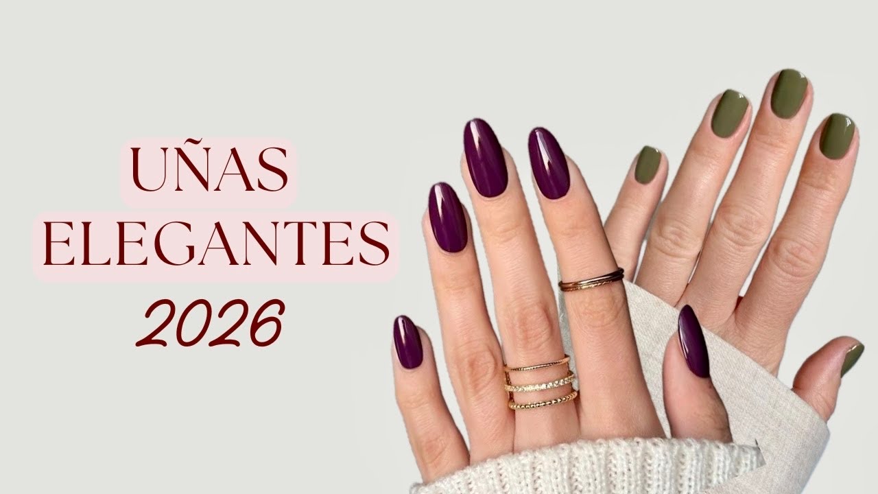 Colores de uñas en tendencia 2026 | Luce manos elegantes y sofisticadas