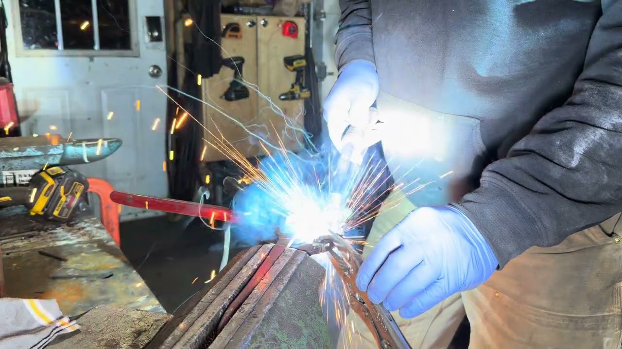 Welding finishing up tool it works 