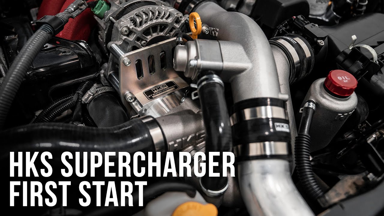 Первый запуск сборки HKS Supercharger