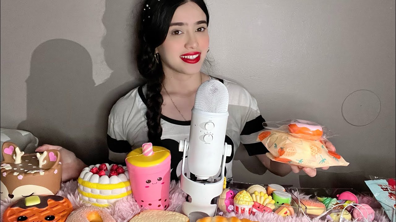 ASMR- ROLE-PLAY VENDEDORA DE SQUISHYS