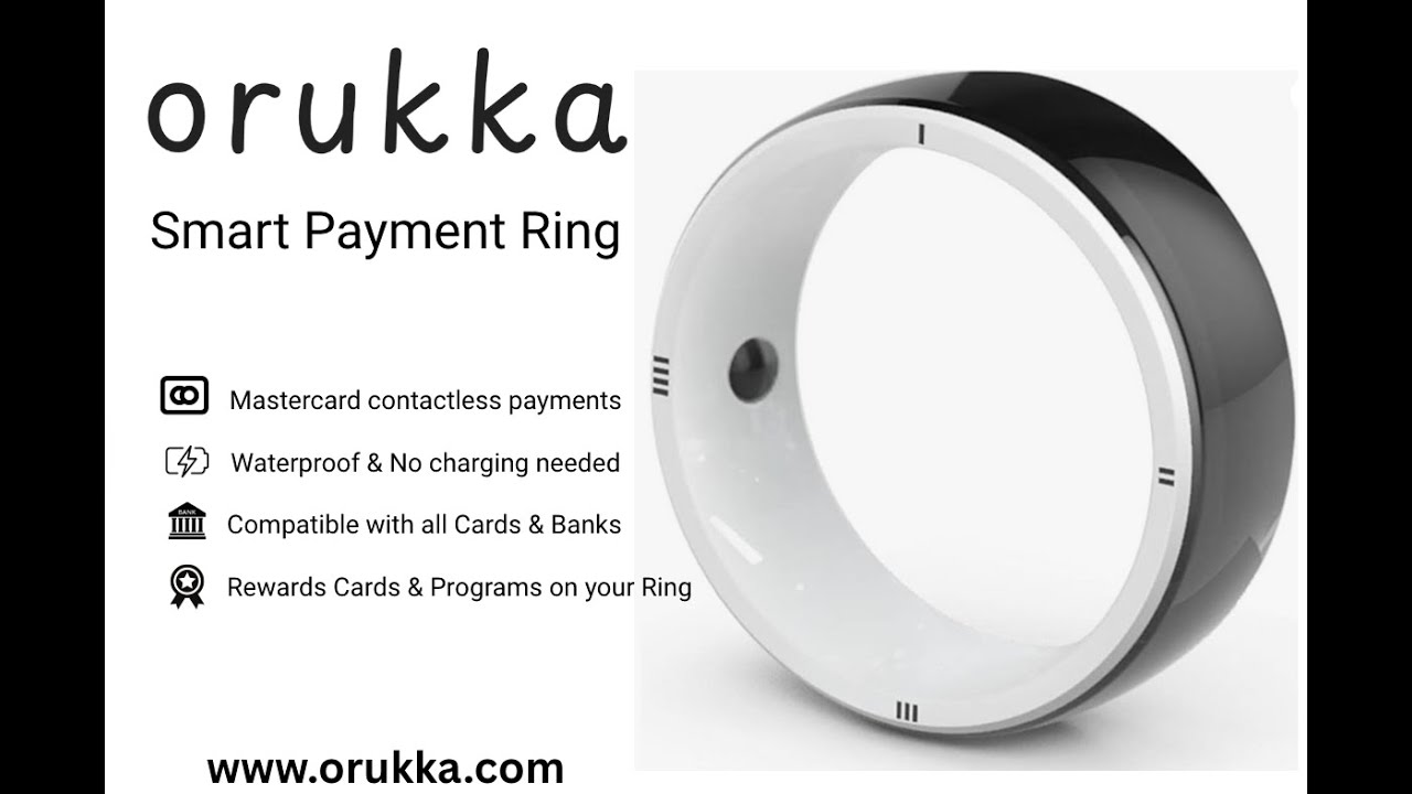 Orukka Smart Ring Launch | Contactless Payments on Your Fingertips