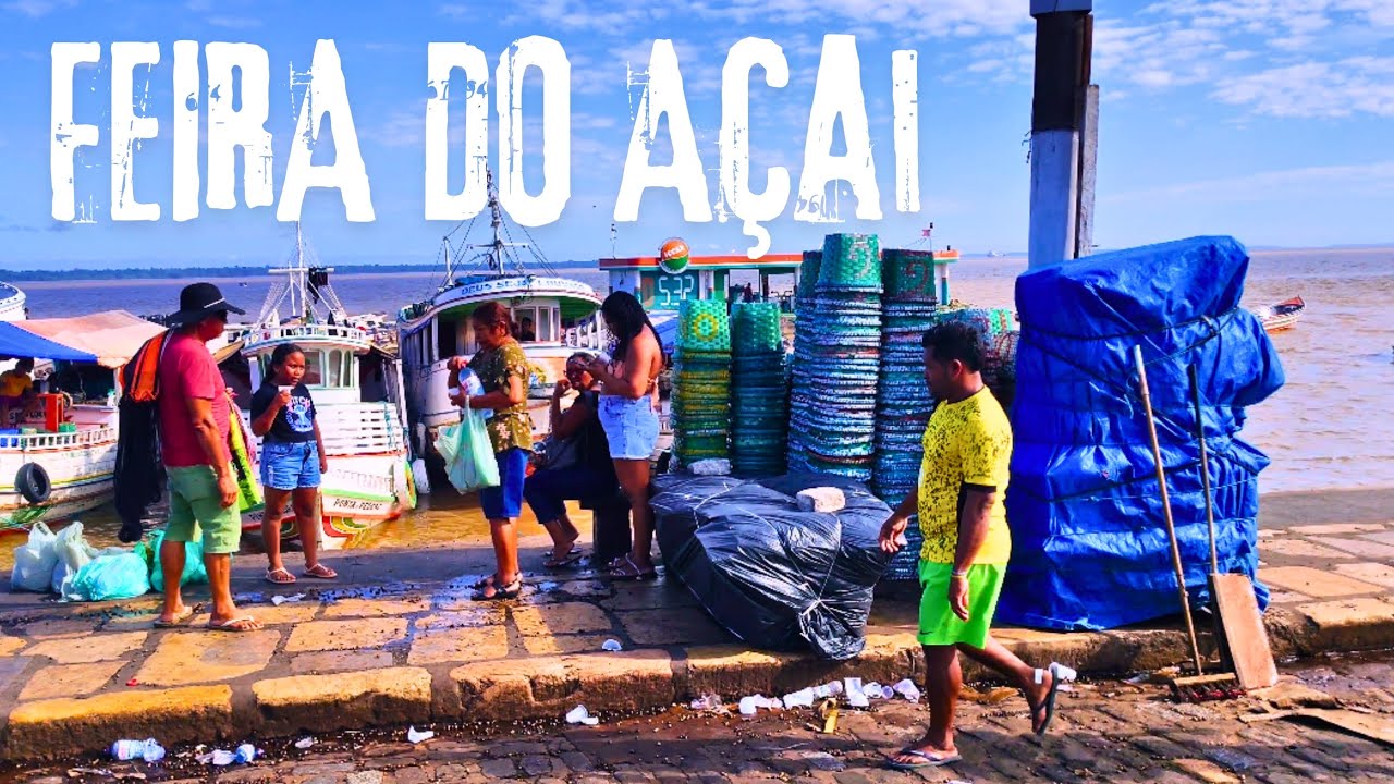FEIRA DO AÇAI - ROTINA DOS PARAENSES 