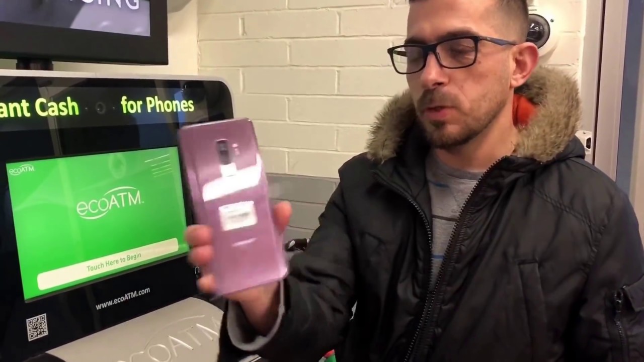 See How much the ECOATM Machine at Walmart Offer my  Samsung galaxy s9 plus