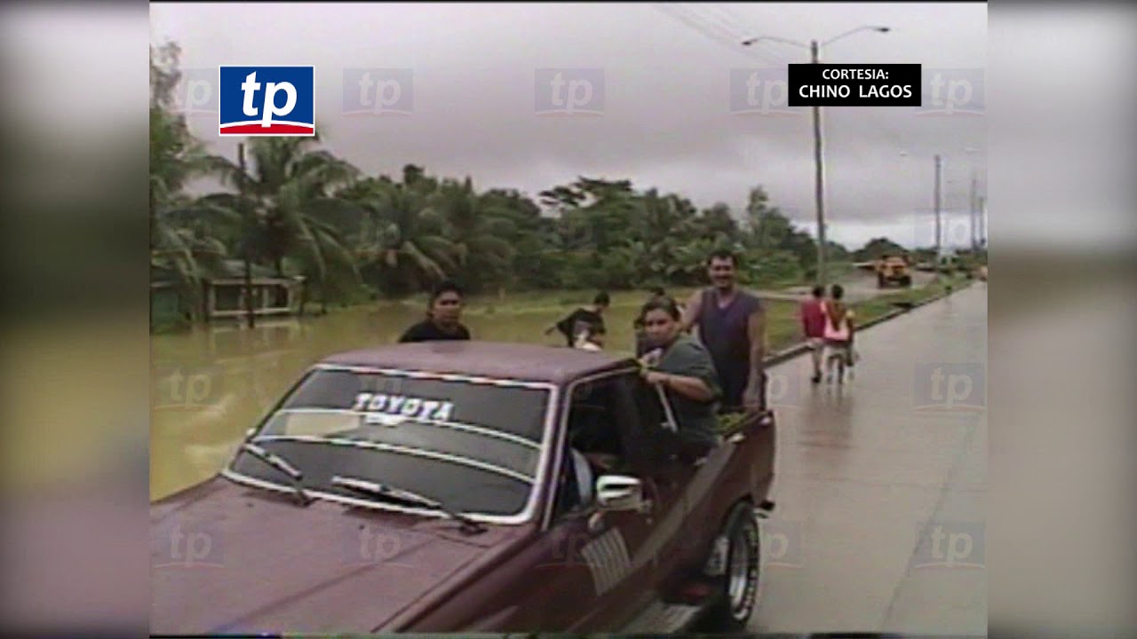 TeleProgreso - Huracán Mitch Puente La Democracia