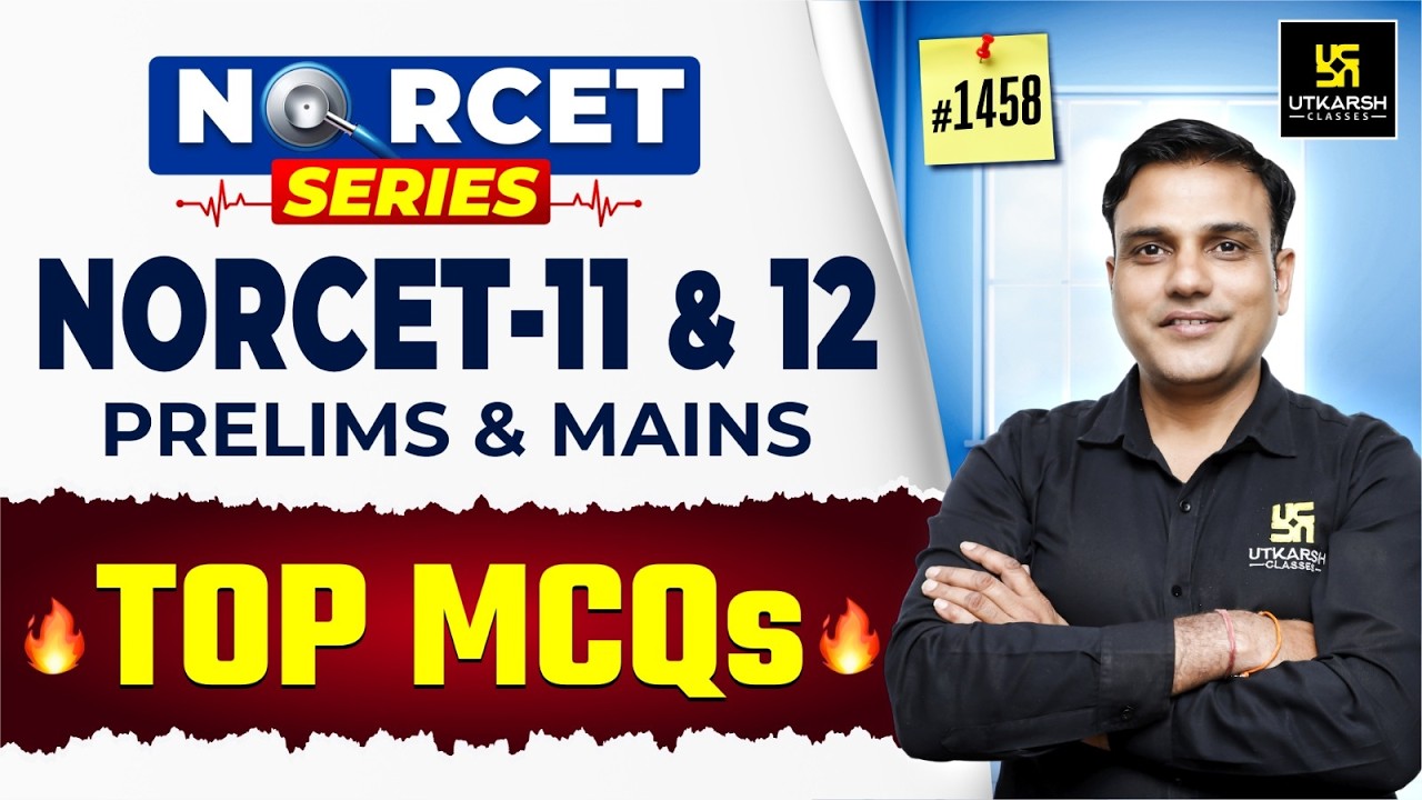 NORCET Series #1458 | MSN, PEDIA, PHARMA | NORCET PYQs | NORCET 11 + 12 & All Nursing Exams