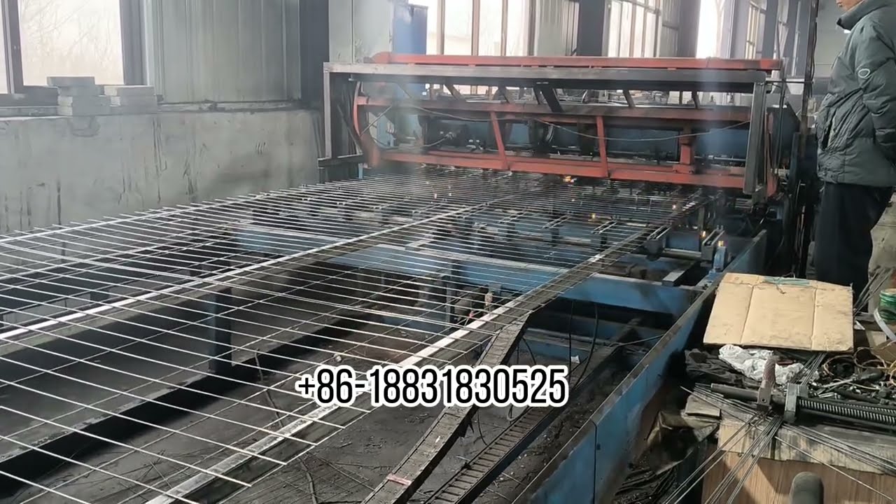 fully automatic wire mesh welding machines +wire mesh cutting machines +and palletizing machines