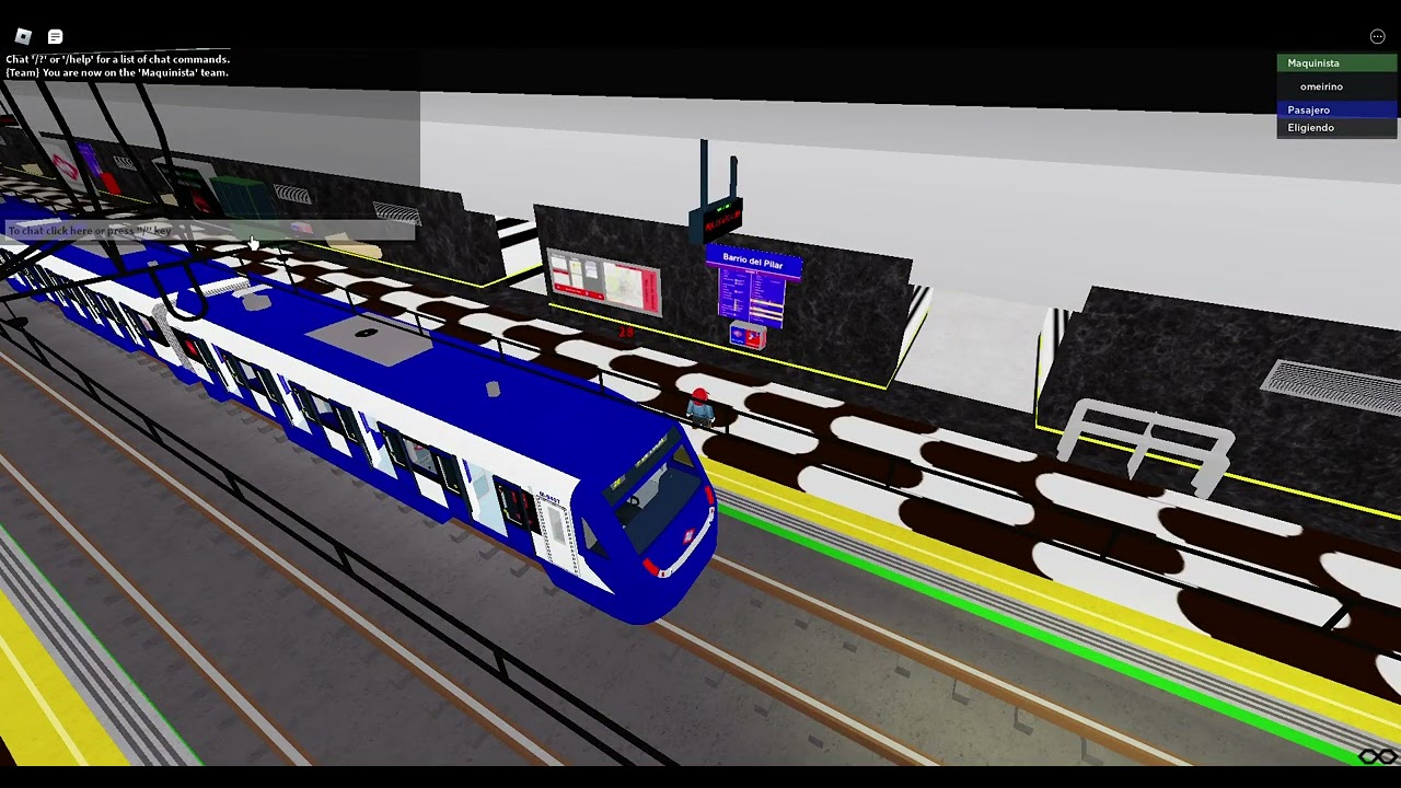 Roblox, Metro de Madrid, Conduciendo series 7000 y 9000 + ascensores