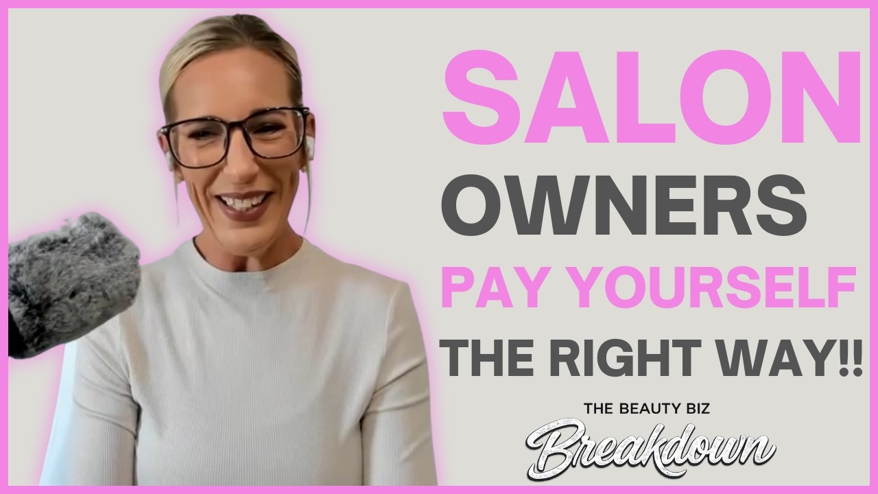 Salon Owners Need to Pay Themselves the Right Way