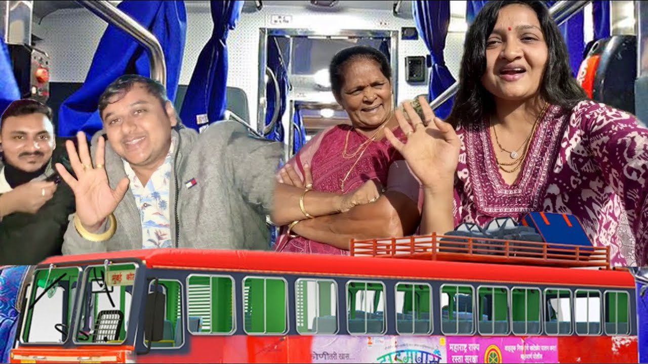 ST Bus🚎Thandi🥶Mai jaye k ghar vapas jaye🤕aur Maa Beti ki Family Batain dil chu gai🥰