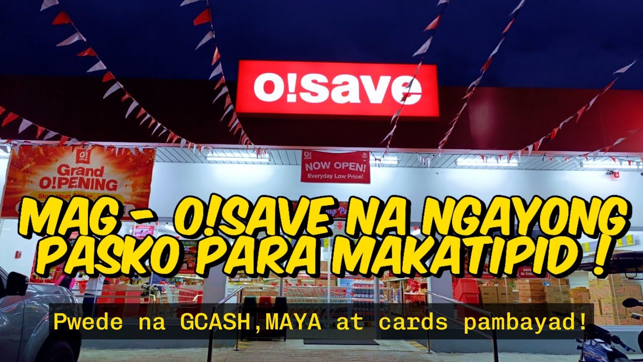O!Save Grocery Christmas Vlog | 'Makakatipid ka dito, Promise!' | 2024 Christmas products and prices