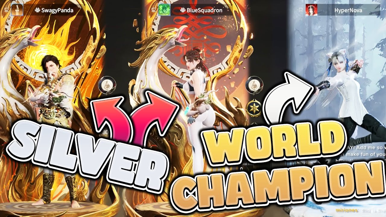 Can a World Champion Carry Two Silver Players in NARAKA: BLADEPOINT?!
