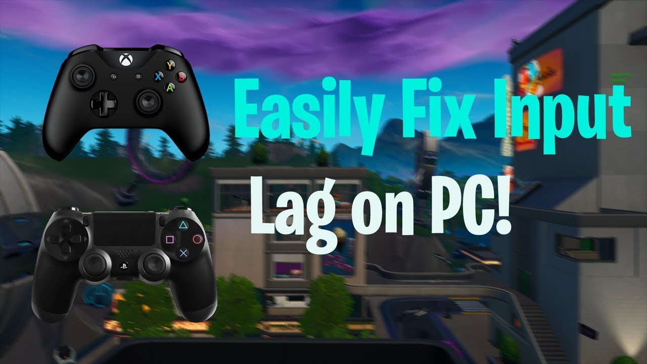 How to Fix Input Lag When using a Controller on PC! (Fortnite)