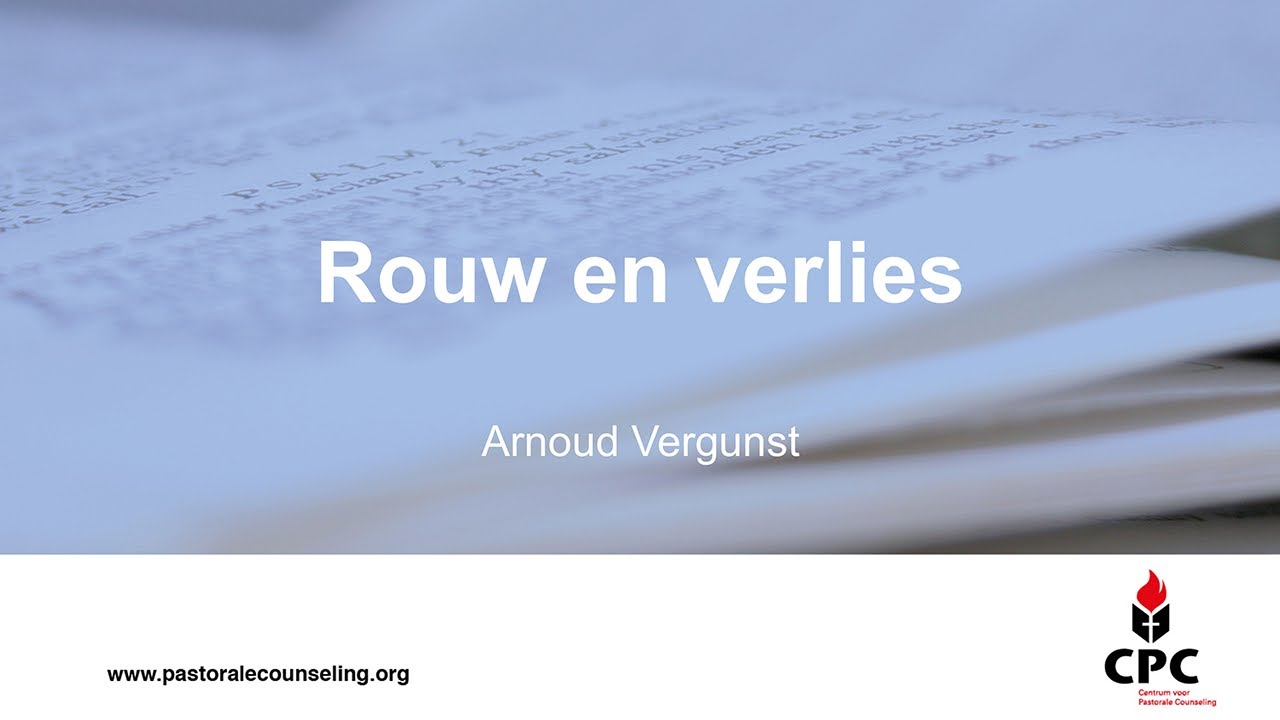 Rouw en verlies | Arnoud Vergunst