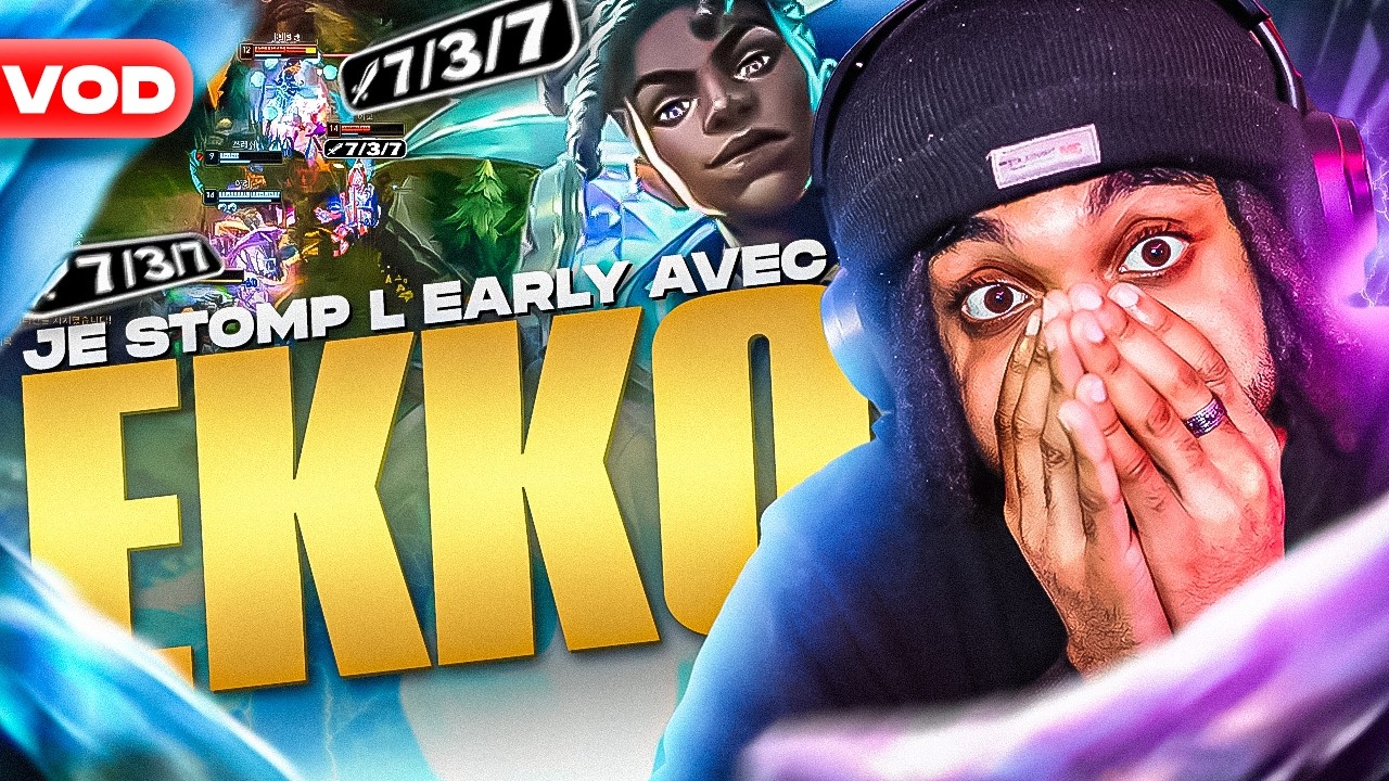 LA GAME SE JOUE DANS LES 5 PREMI&Egrave;RES MINUTES ! | Ekko vs Singed - SoloQ Patch 26.13