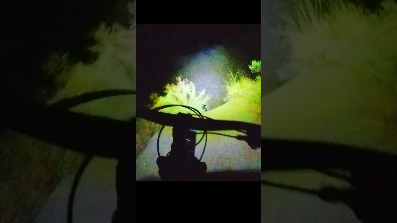 Riding Valleyview in the Dark - More Corners - Kamloops, BC 