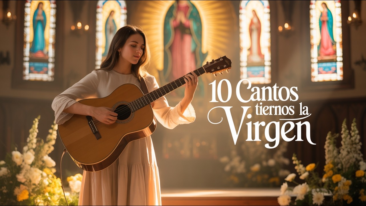 🌹 10 Cantos Tiernos a la Virgen en sus Diferentes Advocaciones | Música Católica de Oración y Amor 🙏
