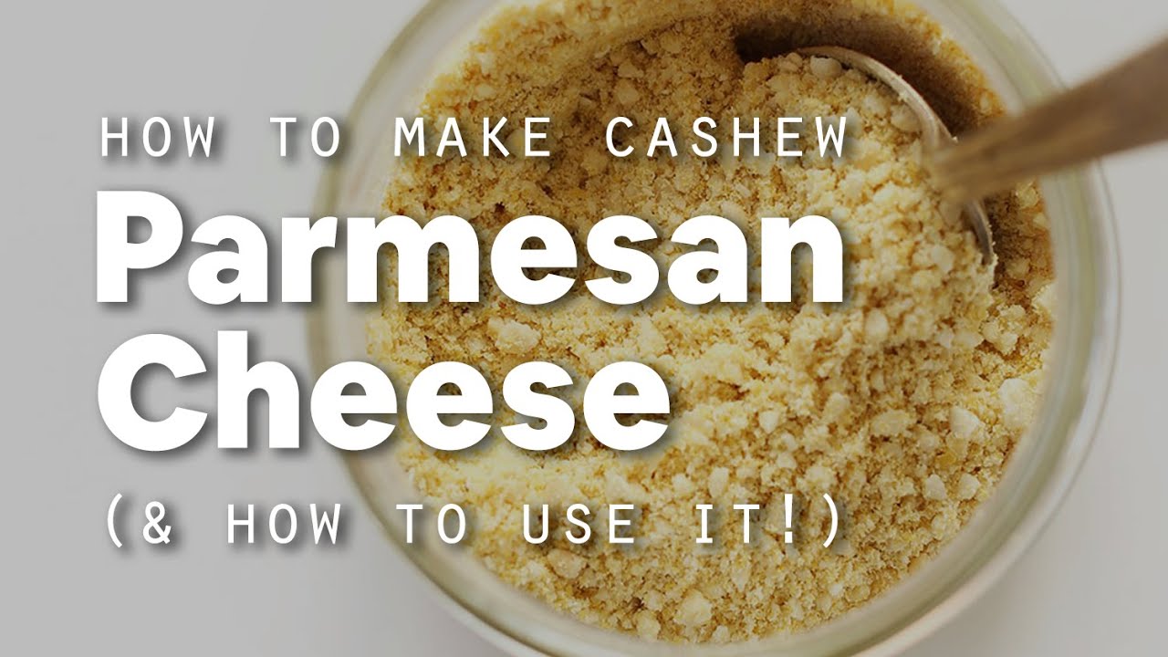 How to Make Cashew Parmesan Cheese + How to Use It! | Minimalist Baker Recipes