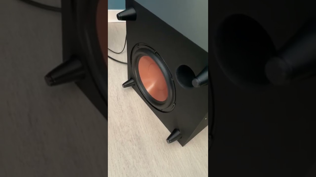 KLIPSCH R-8sw bass I love you