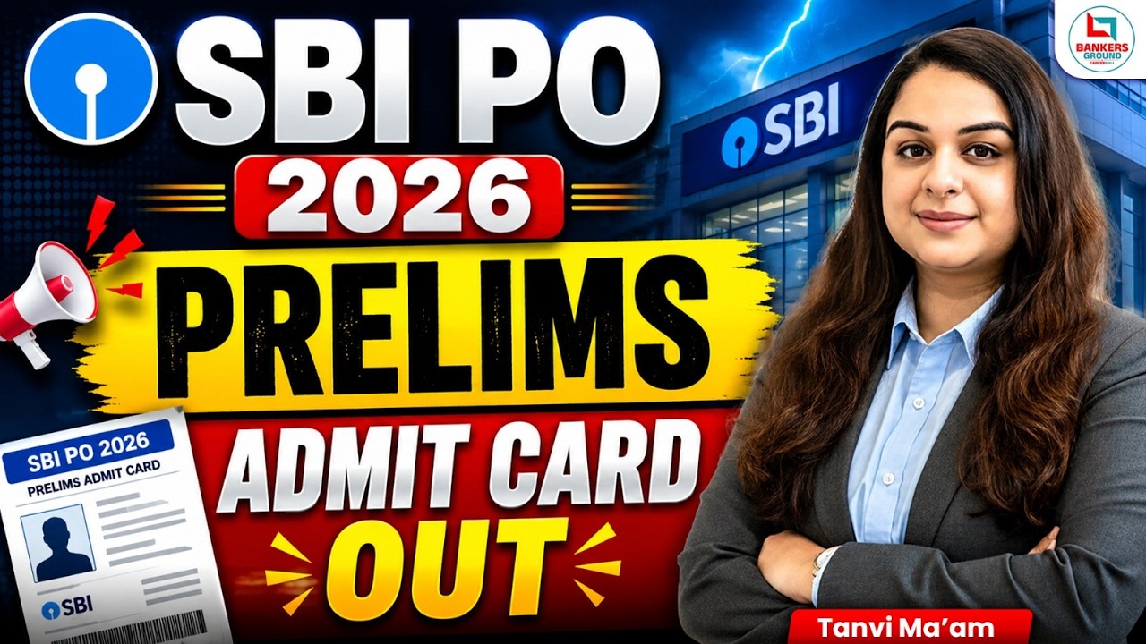 SBI PO 2026 Admit Card OUT? 😳 Prelims Hall Ticket Latest Update & Expected Date