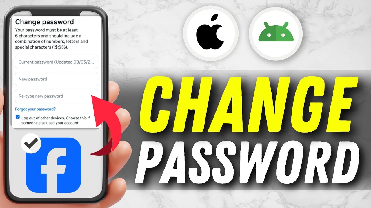 How to Change Password on Facebook &ndash; iPhone & Android (2025 Guide!) 🔐📱