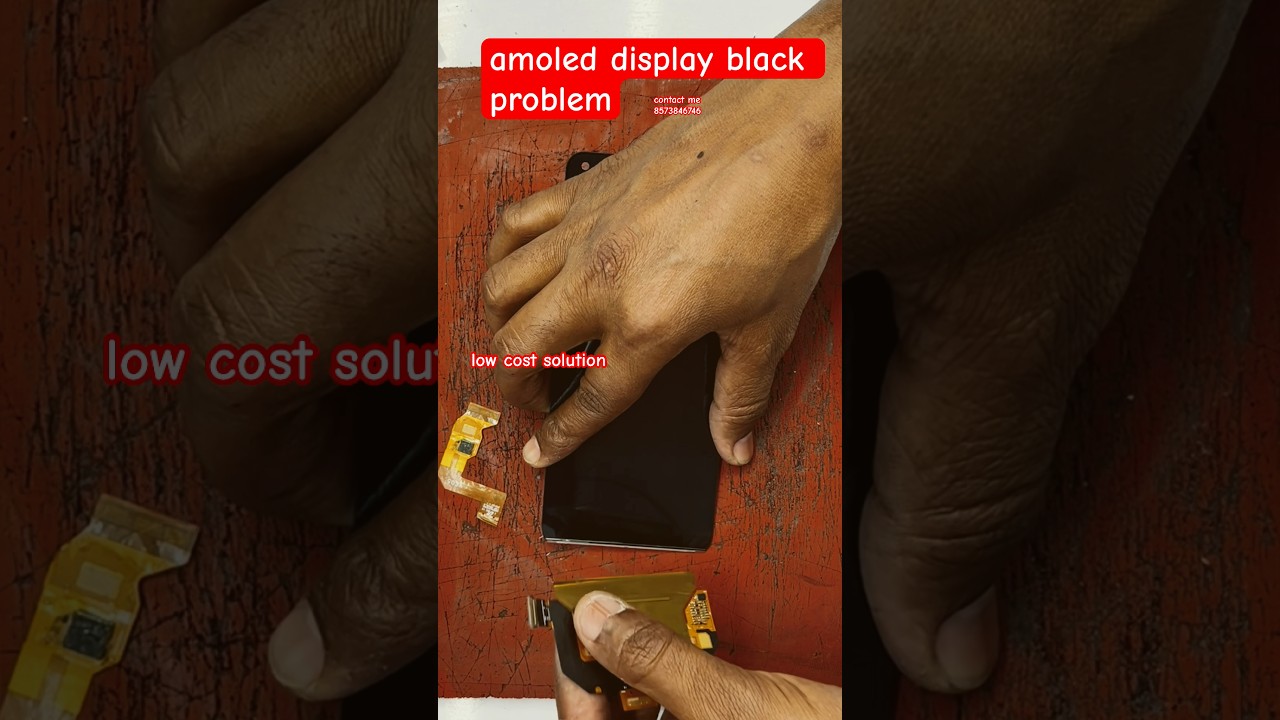 Amoled display black problem solution || display black problem solution 2024 |@APEXMOBILESERVICES