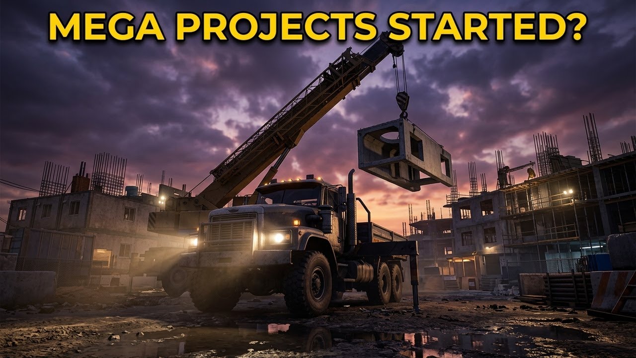 RoadCraft Work in Progress Update - New Gameplay Details