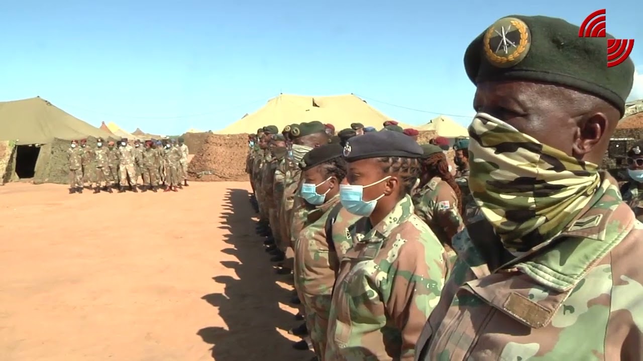 SAMIM Force Commander welcomes the 2nd & 3rd group Combat Team Alpha