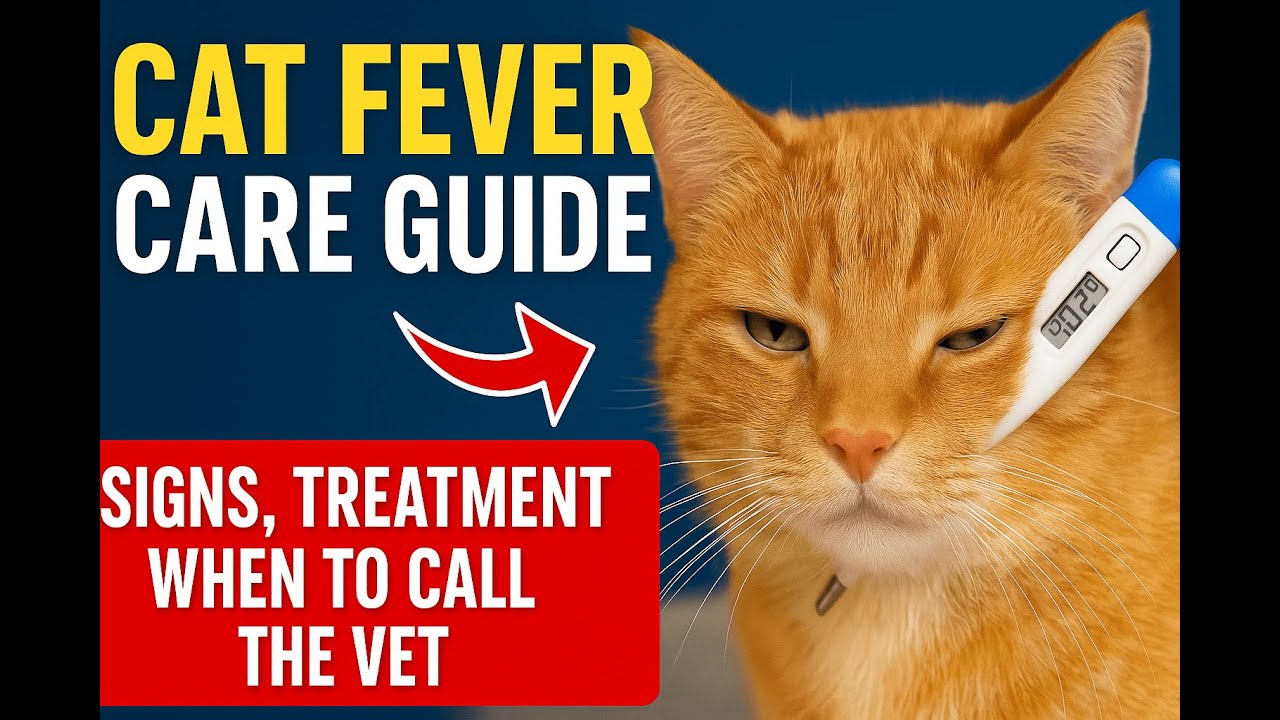 Cat Fever Care Guide: Signs, Treatment & When to Call the Vet.