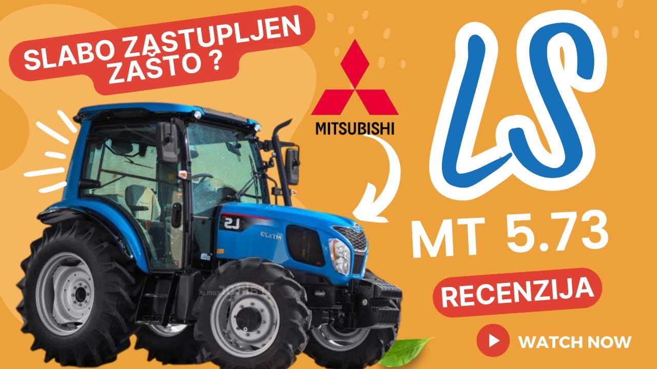 LS MT 5.73 - ODLIČAN  TRAKTOR A SLABO ZASTUPLJEN  // recenzij