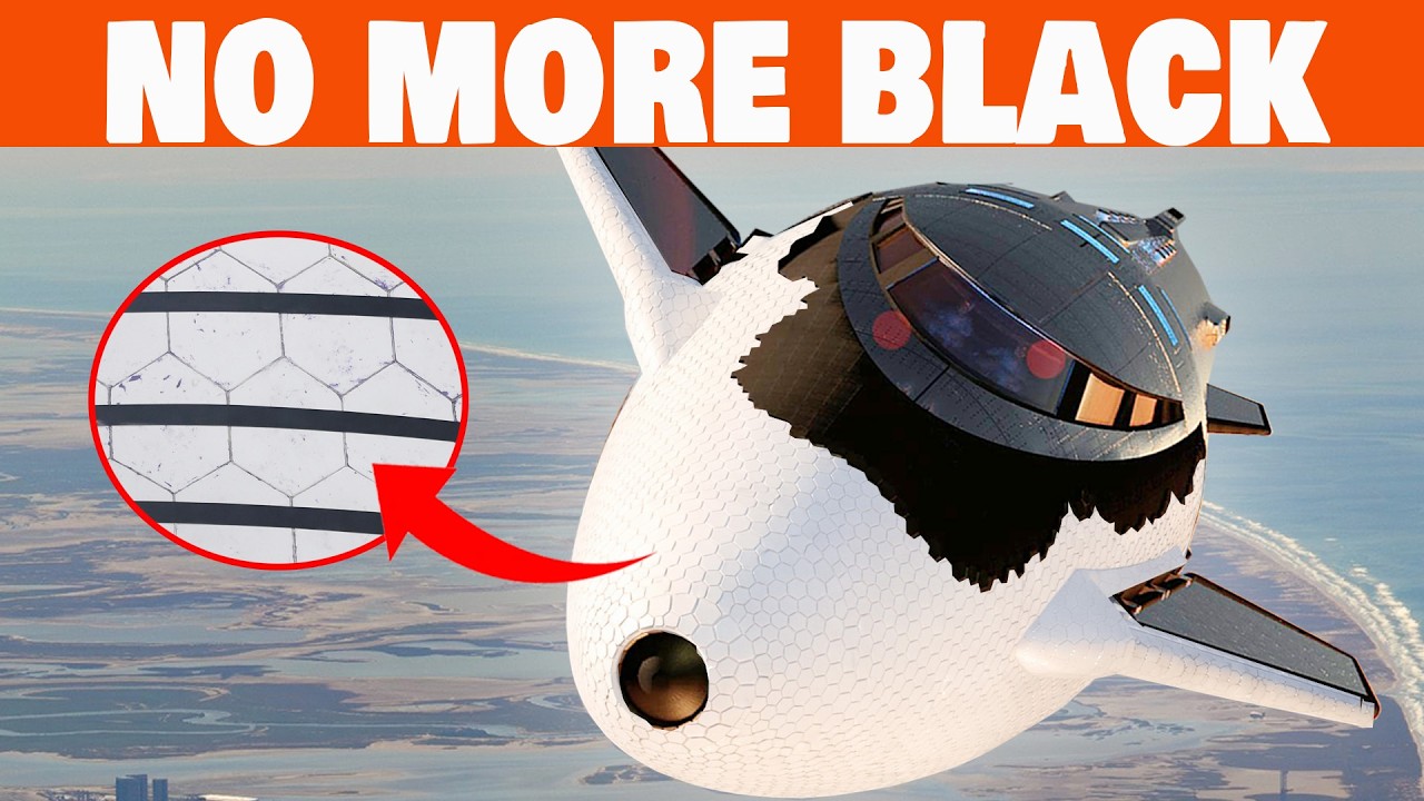 SpaceX's New Starship WHITE Heatshield to Make Fully Reusable TPS Shocked NASA...