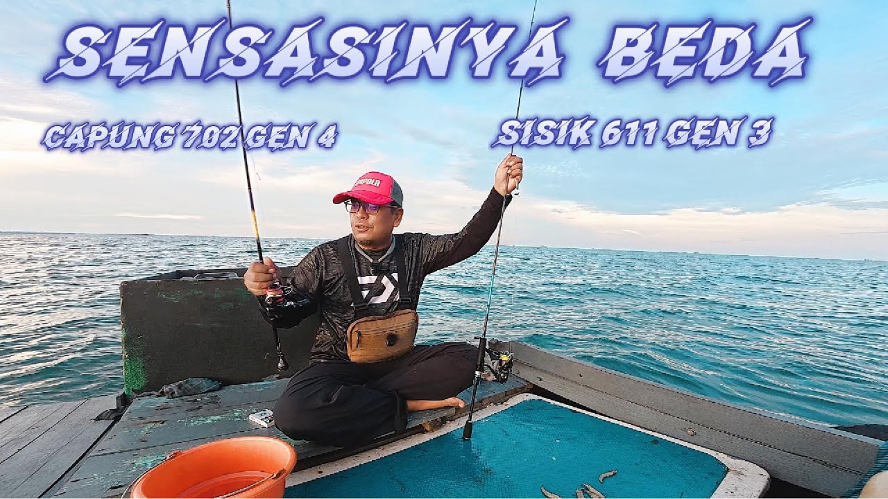 Capung 702 Gen 4 vs Sisik 611 Gen 3: Ultralight Duel! Joran Ekonomis vs Premium, Mana yang Juara?