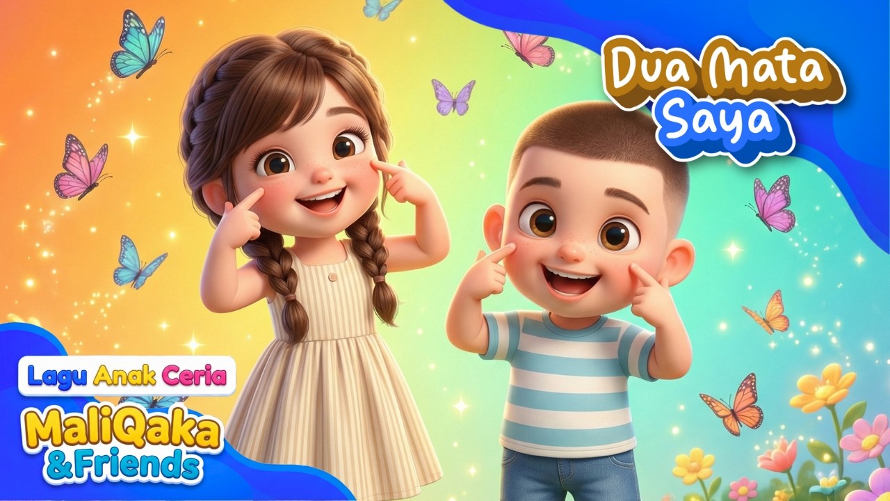 Dua Mata Saya 👀 | Lagu Anak Mengenal Anggota Tubuh | PAUD & TK