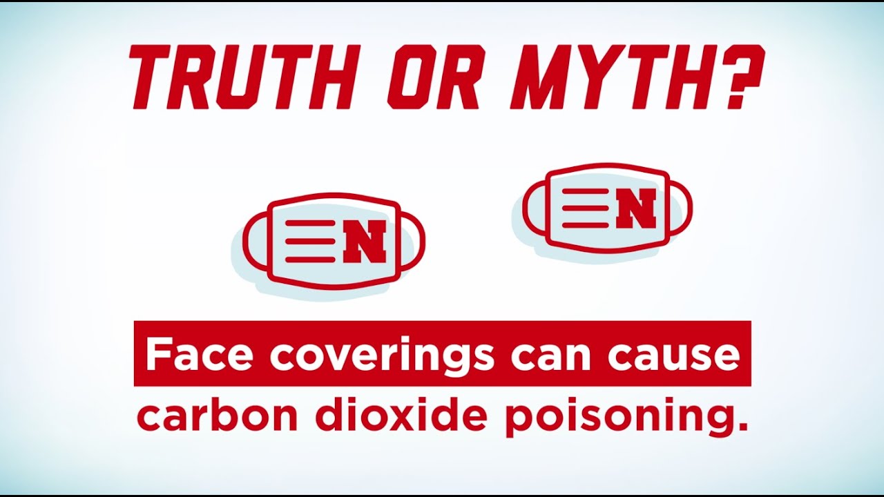 Husker Health Tips: Face Coverings and Carbon Dioxide