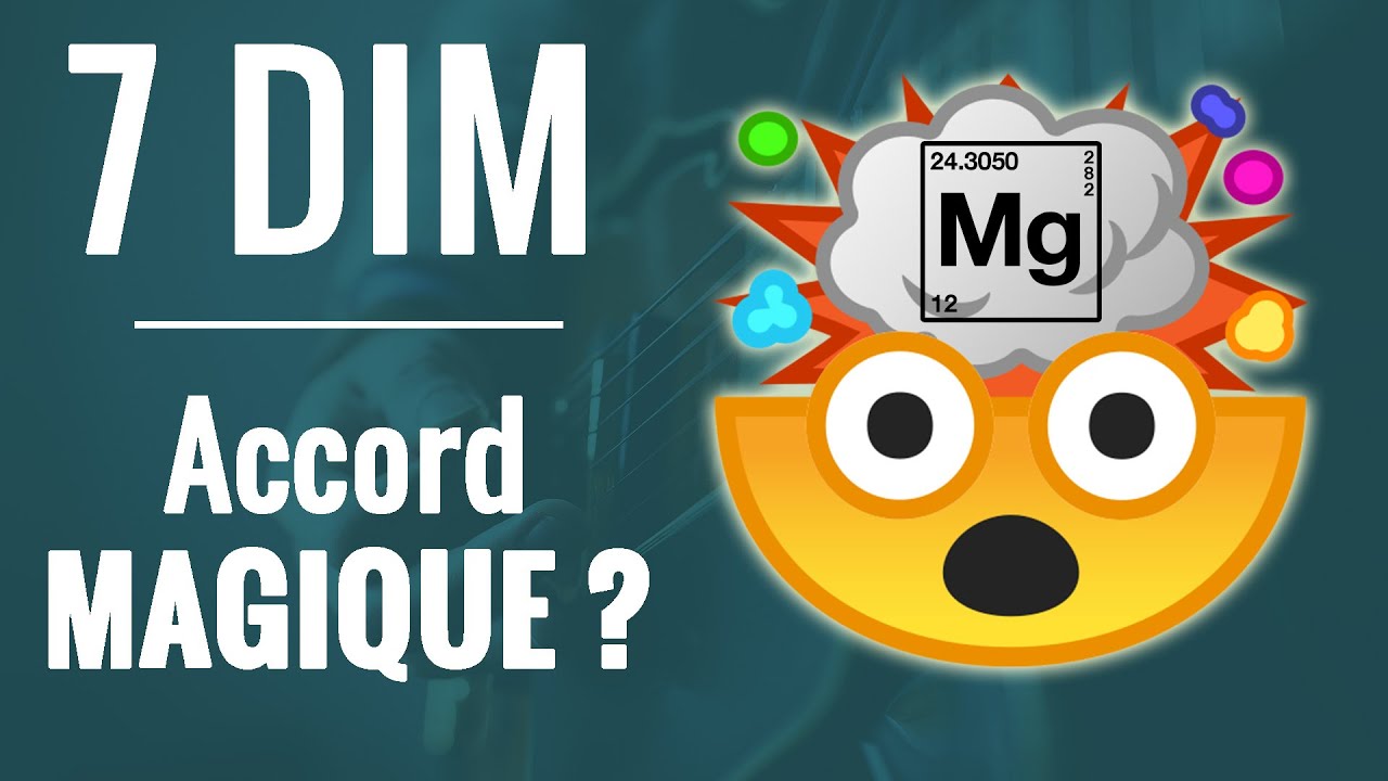 Les SECRETS de l'accord de SEPTIÈME DIMINUÉE !!