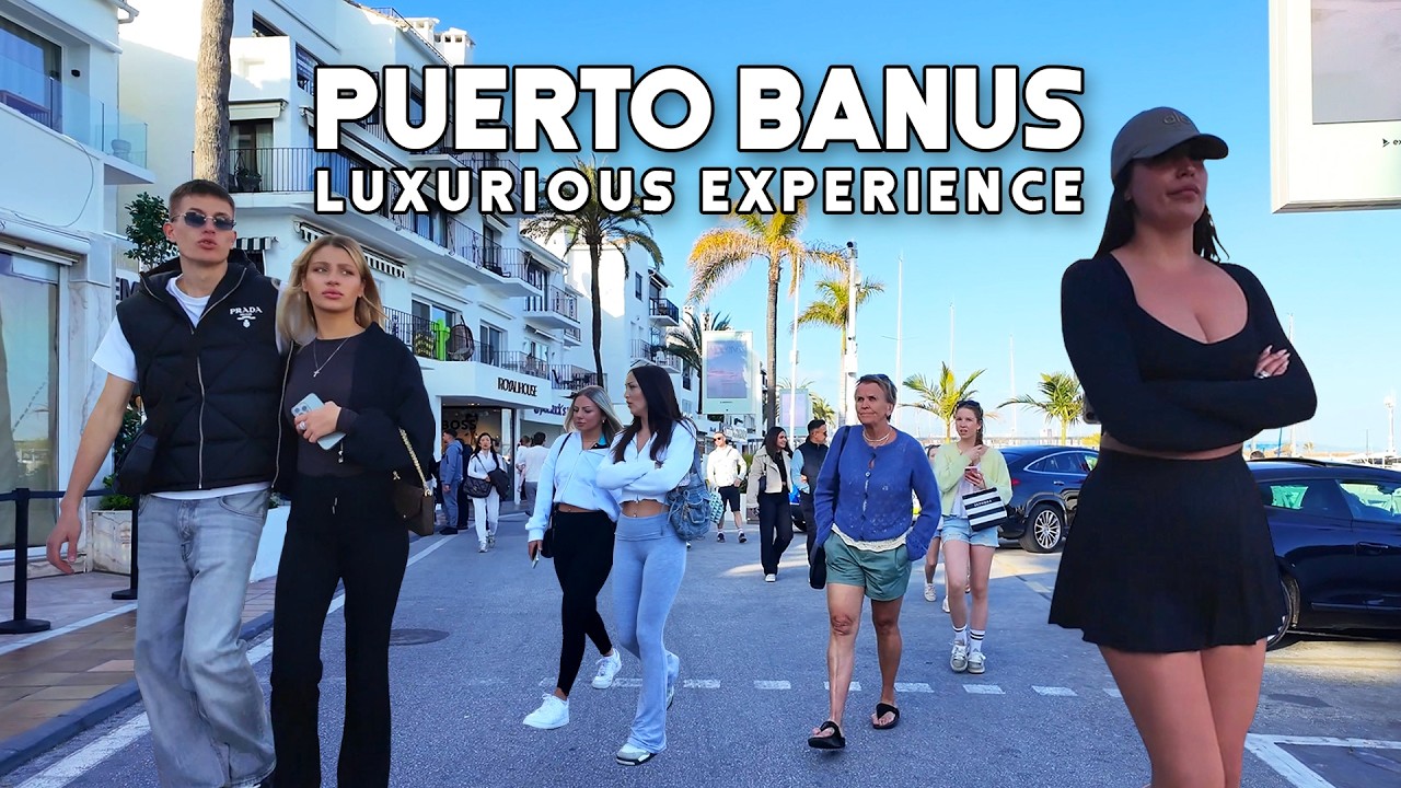 Puerto Banus Marbella Spain Luxurious Experience Update Costa del Sol Walk | M&aacute;laga 🇪🇸 [4K]