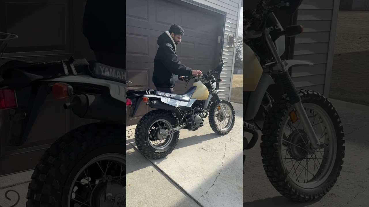 Yamaha Tw200 Cold Start And Wheelies
