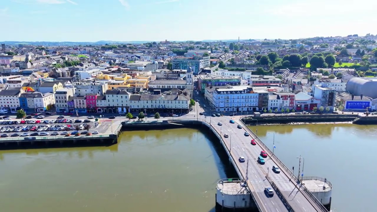 Waterford city from the Quay 