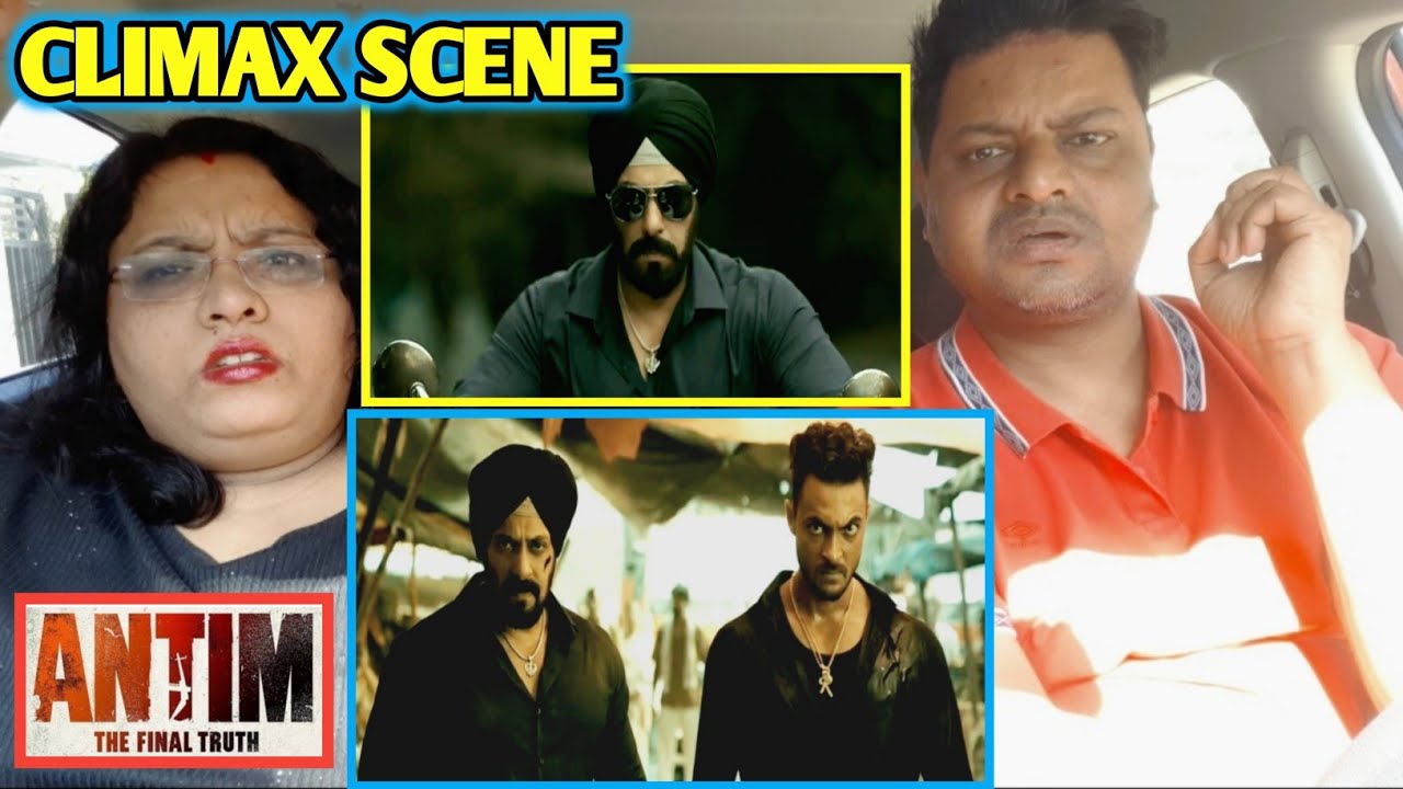 Antim Climax Scene Reaction | Salman Khan, Aayush Sharma | Antim movie last fight scene | #antim