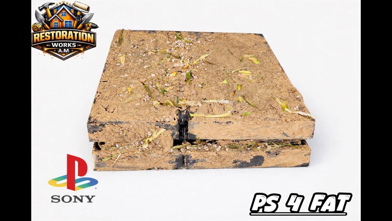 Extremely Dirty PS4 Fat Restoration | Like New | ASMR