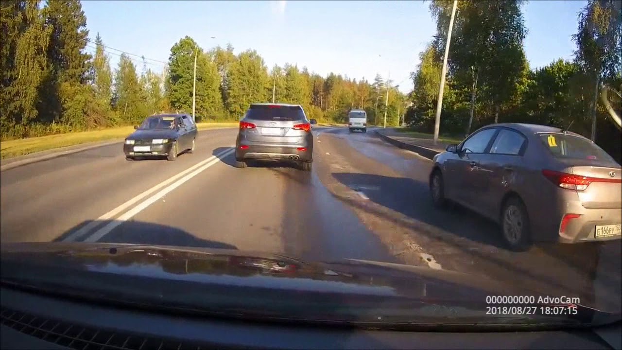 Задержание пьяной автоледи