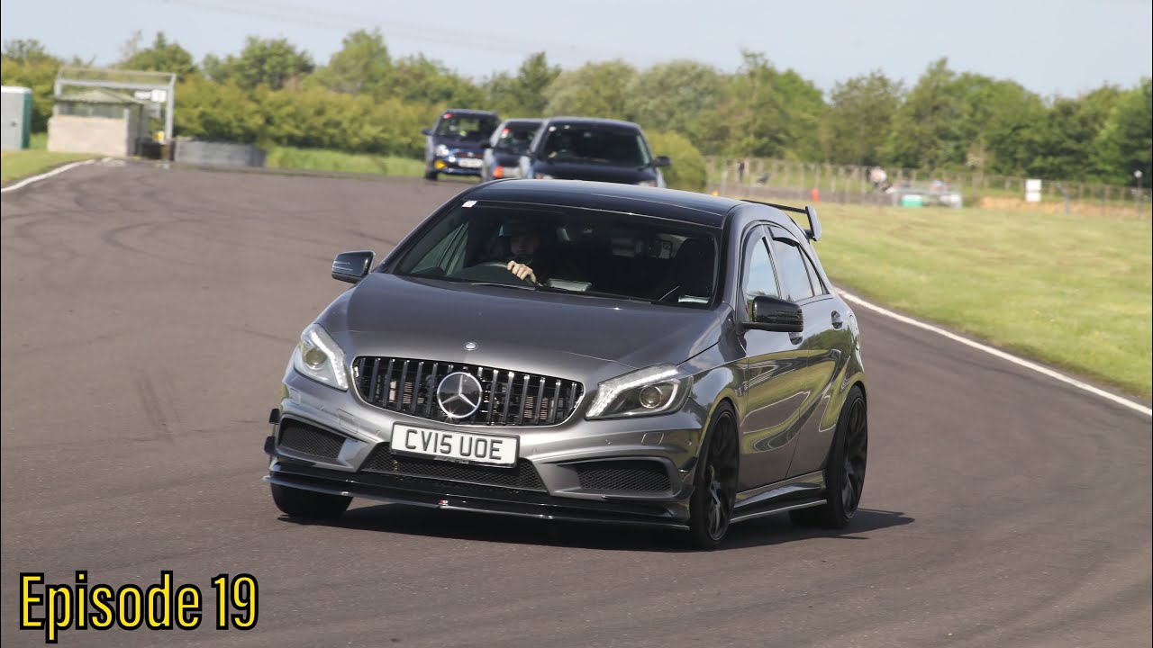 A45 AMG on track (Castle Combe) Episode 19