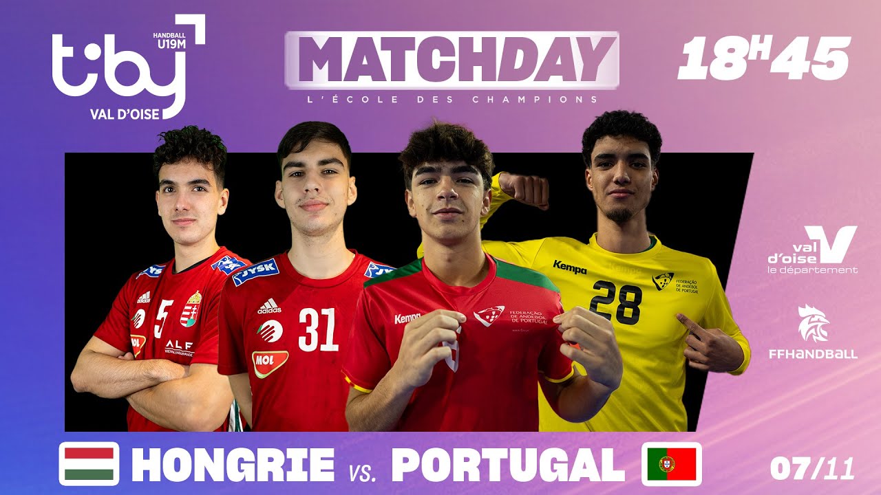 M1 I Hungary - Portugal I TIBY Handball 2024
