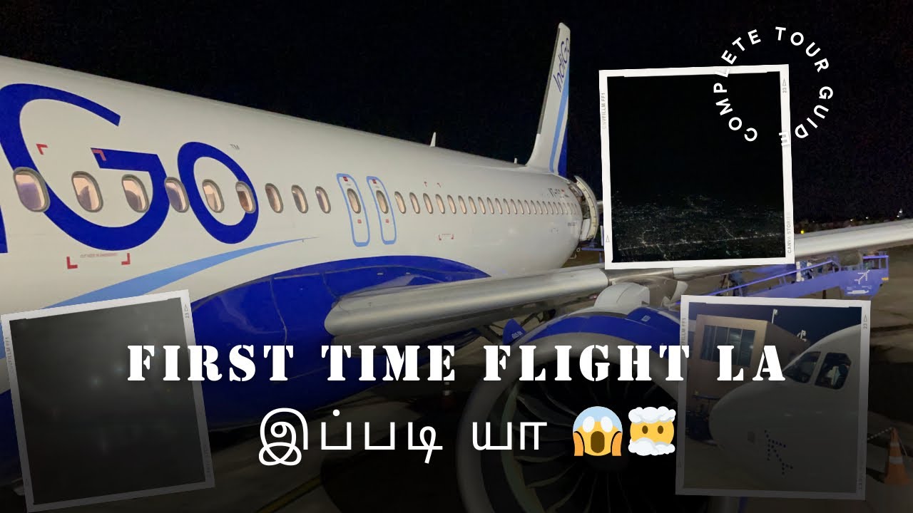 Goa Trip on first time flight. Amazing flight experience . Tamil  கோவா பயண அனுபவங்கள்