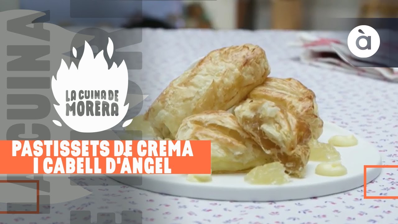 Pastissets de crema i cabell d'àngel - La cuina de Morera