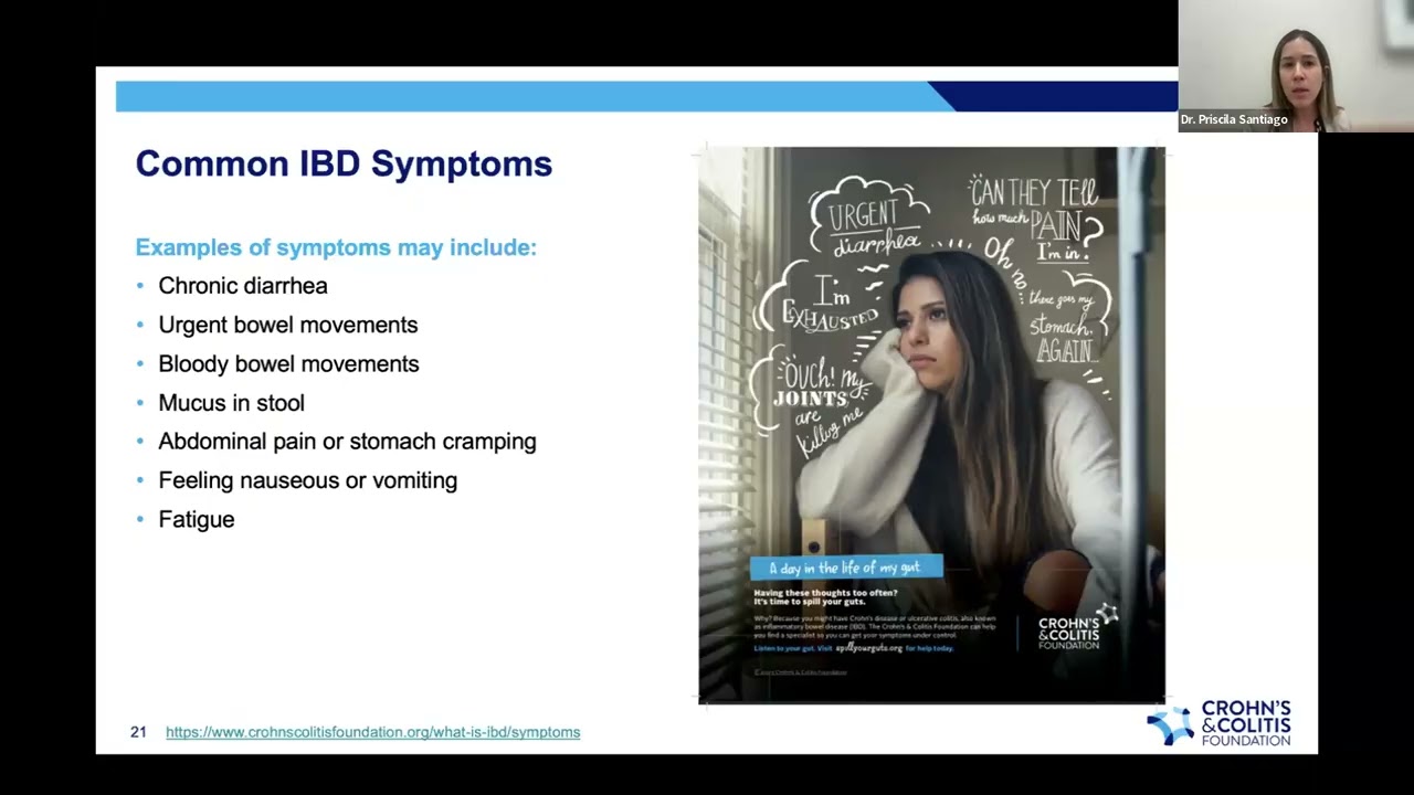 CommunityHour@Home: IBD Symptoms Outside of the Gut focused on the Hispanic/Latino Community