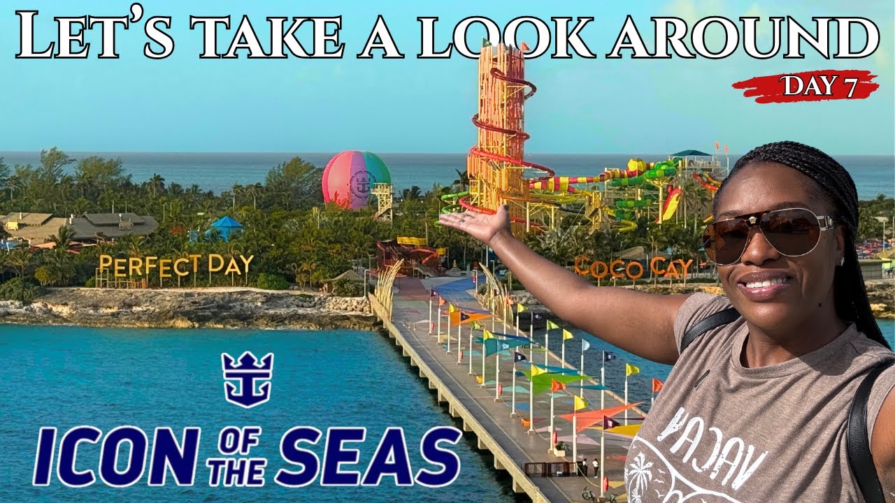 Perfect Day at CoCo Cay + Empty Ship Fun! | Family of 6 Icon of the Seas Vlog