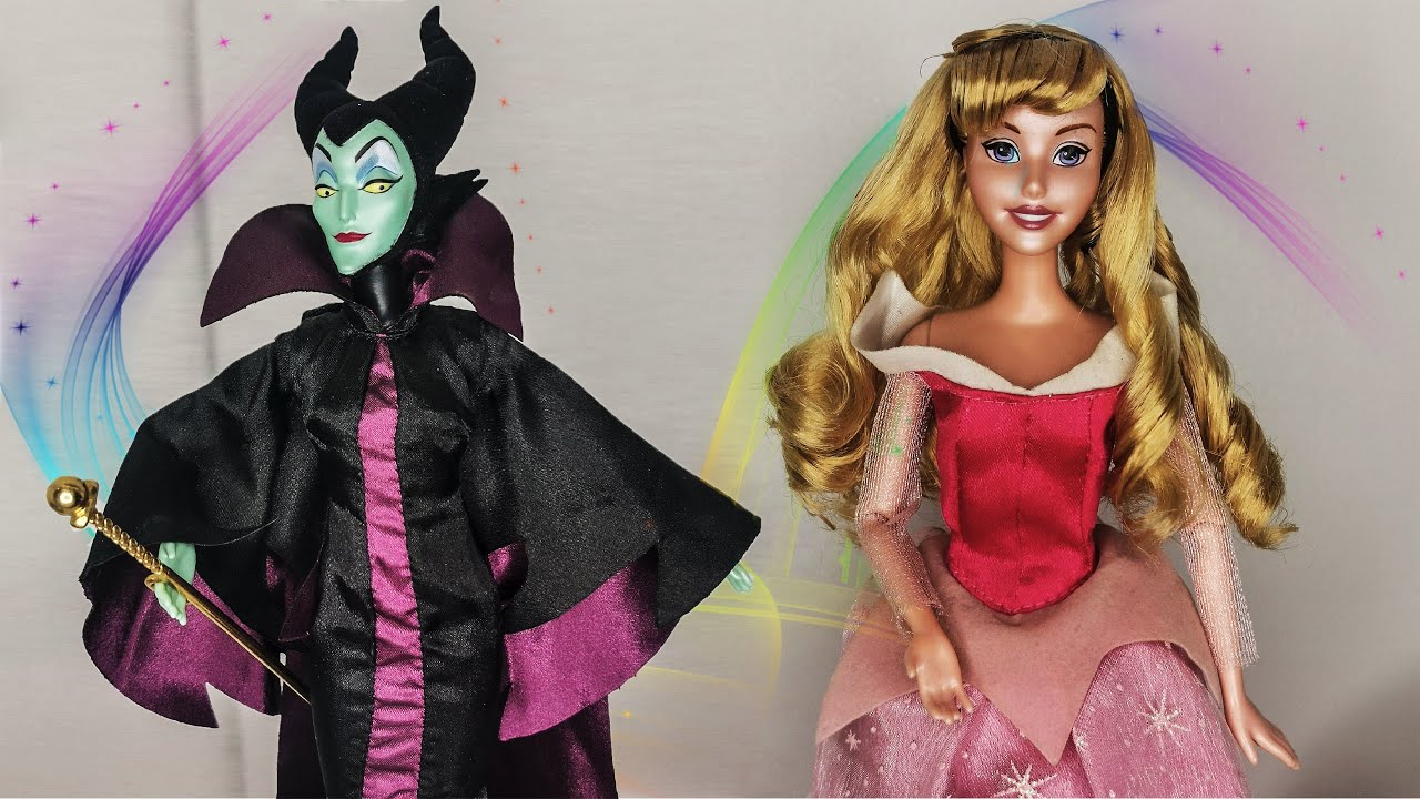 МАТТЕЛ ЗНАЛ ГДЕ ЭКОНОМИТЬ 🖤 Аврора и Малефисента  от Mattel